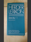 Herder Lexikon Literatur 1: Sachwörterbuch - náhled