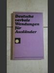 Deutsche Verbale Wendungen Für Ausländer - Eine Auswahl Mit Beispielen Und Übungen - náhled