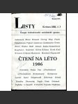 Listy. Květen 1986, č. 3., roč. XVI. (Časopis československé socialistické opozice) - náhled
