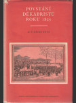 Povstání děkabristů roku 1825 - náhled