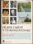 Dějiny umění v Československu - stavitelství, sochařství, malířství - náhled