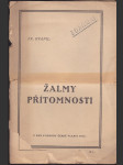 Žalmy přítomnosti - básnické trio - v den svobody české vlasti - 1918 - náhled