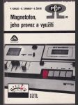 Magnetofon, jeho provoz a využití - náhled