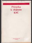 Příručka k dějinám KSČ - populární výklad pro lektory a propagandisty dějin KSČ - náhled