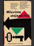 Mluvíme stejnou řečí - výbor z českých a slovenských povídek 1960-1961 - náhled