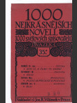 1000 nejkrásnějších novell a povídek 1000 spisovatelů. Svazek 35 - náhled