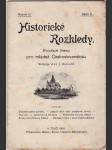 Historické rozhledy - poučné čtení pro mládež českoslovanskou  5/1900 - náhled