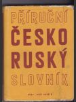 Příruční česko-ruský slovník - náhled