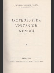 Propedeutika vnitřních nemocí - Sborník - náhled