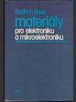 Materiály pro elektroniku a mikroelektroniku - náhled