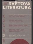 Světová literatura - revue zahraničních literatur 1967/5 - náhled