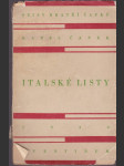 Italské listy - feuilletony - náhled