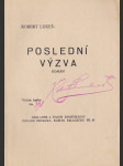 Poslední výzva - náhled