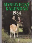 Myslivecký kalendář 1984 - náhled