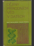 Dějiny přírodních věd v datech - Chronologický přehled - náhled