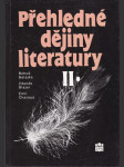 Přehledné dějiny literatury. Sv. 2, Dějiny české a slovenské literatury s přehledem vývojových tendencí světové literatury od 1. světové války do r. 1945 - náhled