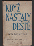 Když nastaly deště - román moderní Indie - náhled