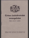 Církev českobratrská evangelická - náhled