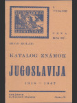 Katalog známok. Čís. 8, Jugoslavija 1918-1947 - náhled