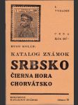 Katalog známok Srbsko,Černá Hora,Chorvátsko - náhled