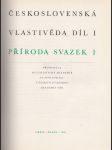 Československá vlastivěda. Díl 1, Příroda - náhled