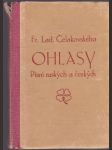 Ohlasy - Ohlas písní ruských / Ohlas písní českých - náhled