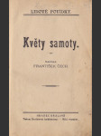 Květy samoty - náhled