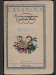 Giacomo Casanova - Erinnerungen aus galanter Zeit - náhled