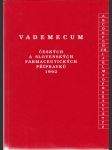 Vademecum českých a slovenských farmaceutických přípravků 1992 - náhled