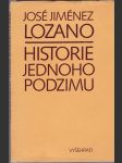 Historie jednoho podzimu - náhled