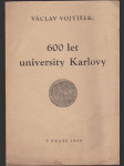 600 let University Karlovy - náhled