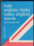 Malý anglicko-český, česko-anglický slovník - Nejužívanější slova - náhled