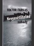 Nevysvětlitelné záhady - náhled