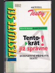 Tentokrát již správně! - intenzivní příprava testů - náhled