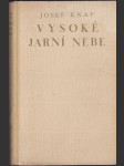 Vysoké jarní nebe - Román - náhled