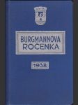 Burgmannova ročenka 1938 - náhled