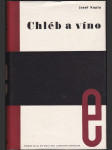 Chléb a víno - román - náhled