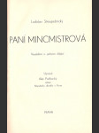 Mikuláš Dačický z Heslova - veselohra o jednom dějství. Část II, Paní mincmistrová - náhled