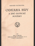 Odvaha hry a jiné exotické povídky - náhled