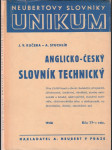 Anglicko-český slovník technický - náhled