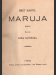 Maruja - román - náhled