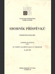 Sborník příspěvků odborného semináře pořádaného při příležitosti oslavy 85.výročí založení fakulty chemické - náhled