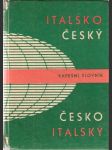 Italsko-český a česko-italský kapesní slovník - náhled