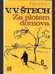 Vzpomínky - druhý díl vzpomínek. Díl 2, Za plotem domova - náhled