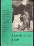 Blahoslav 1969 - kalendář Církve československé husitské - náhled