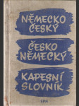 Německo-český a česko-německý kapesní slovník - náhled