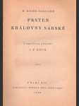 Prsten královny sábské - náhled