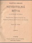 Neviditelná bitva - La bataille invisible - náhled