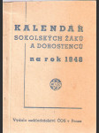 Kalendář sokolských žáků a dorostenců na rok 1948 - náhled