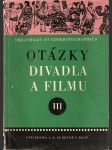 Otázky divadla a filmu - Theatralia et cinematographica. 3 - náhled